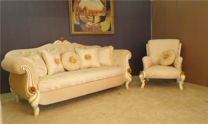 Roza Carved Sofa